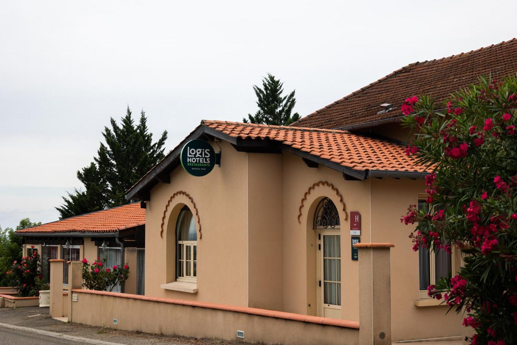 Logis Des Cretes De Pignols Hotel Moissac Exterior foto